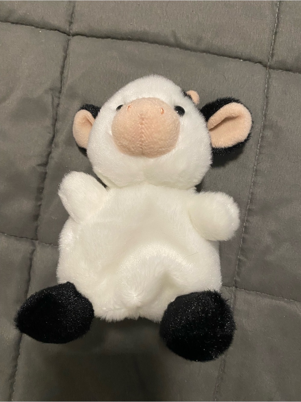 Palm Pals Cow- White and Black